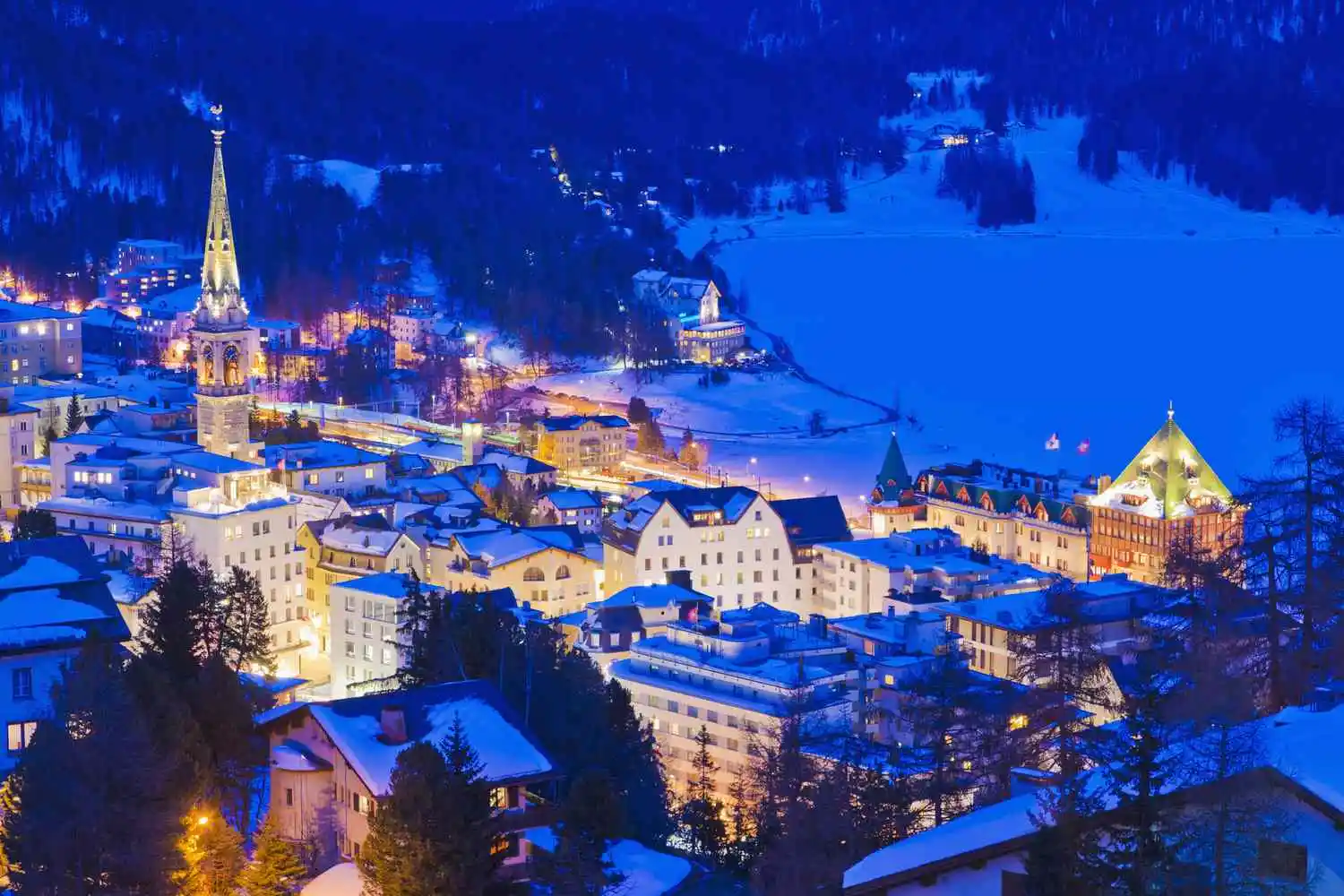 Limousine Airport Transfers Switzerland - St. Moritz